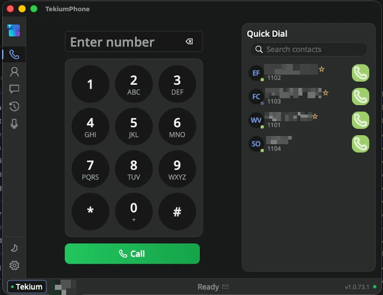 Dial pad